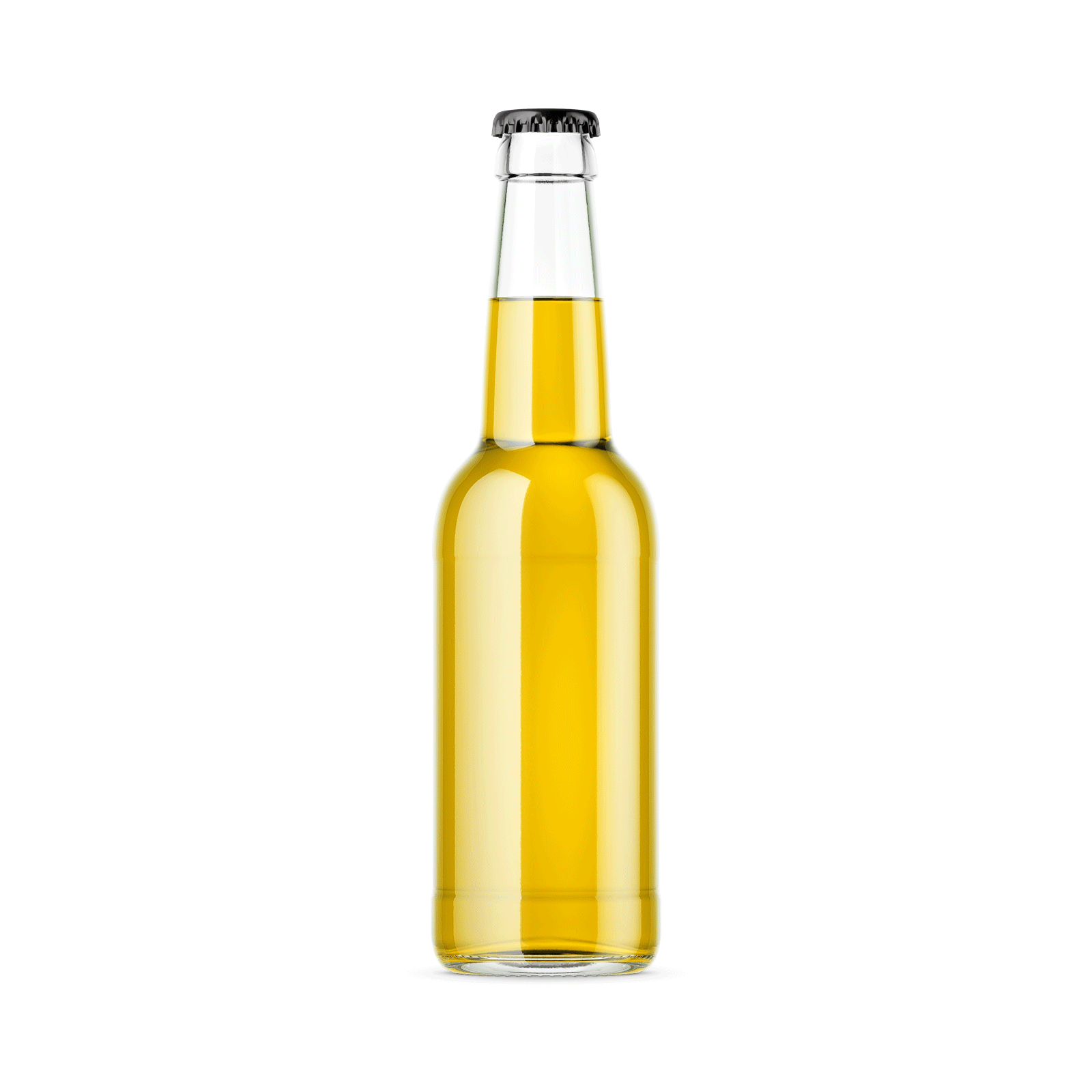 Bouteille Beerida avec étiquette illustrée